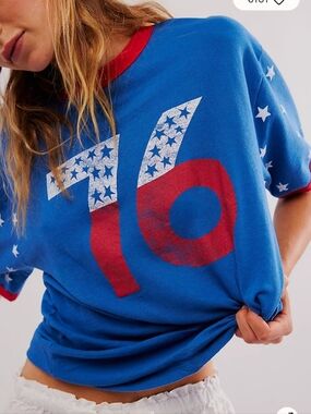 Free People Lost & Found Ringer Tee